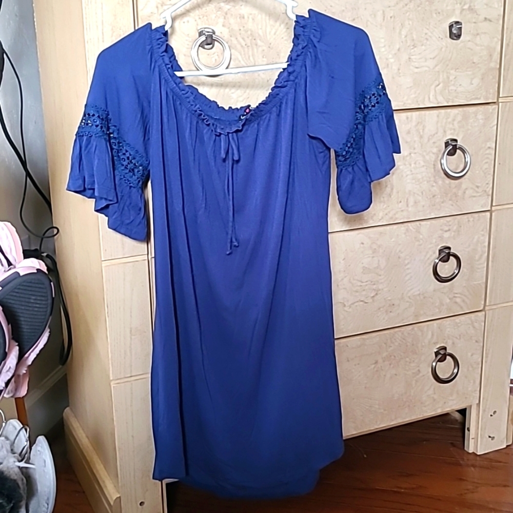 Off the Shoulder Short Dress